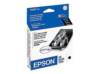 Epson Original T0591 Druckerpatrone photo schwarz 520 Seiten 13ml (C13T05914010)