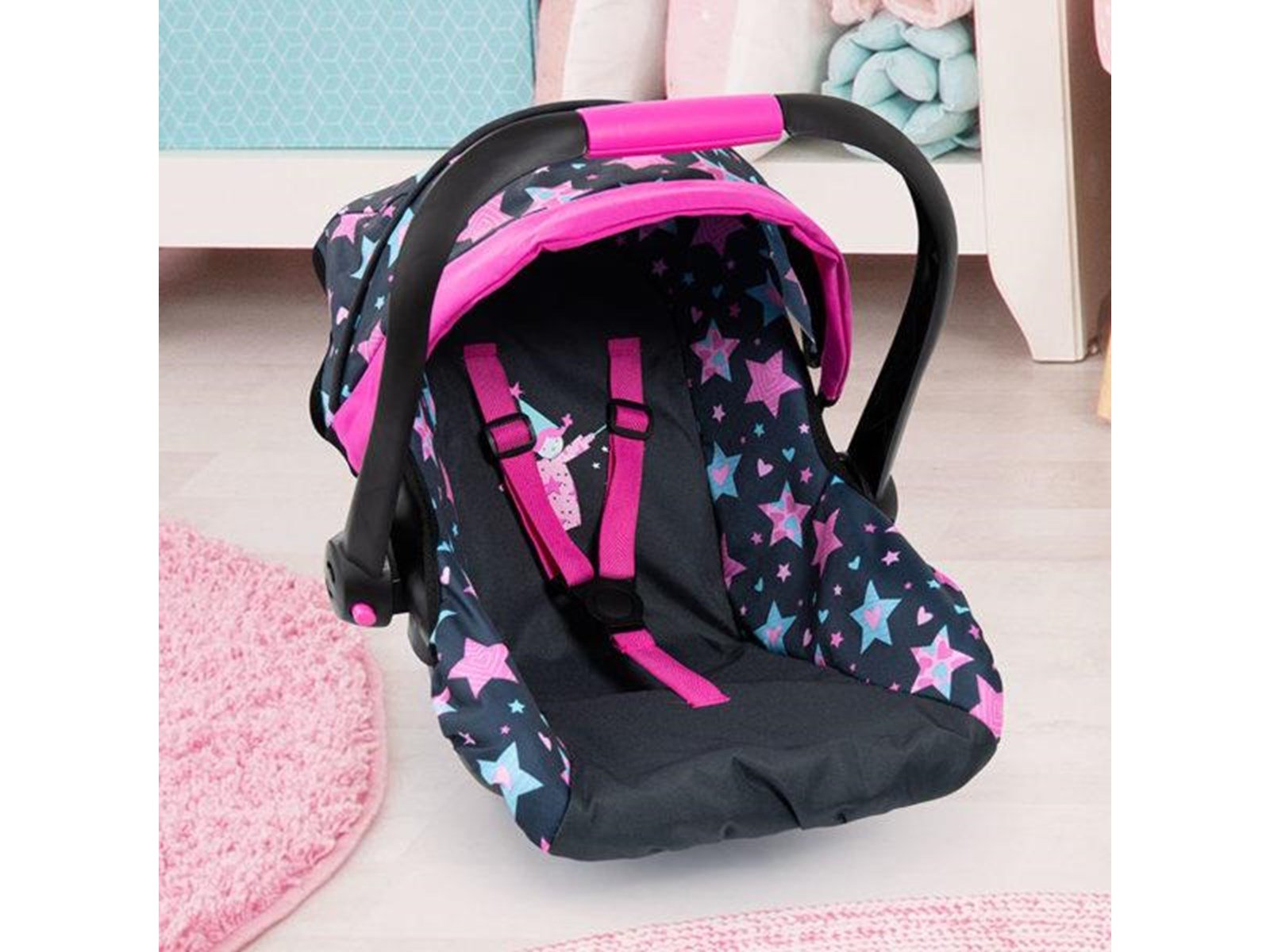Bayer Design - Deluxe Car Seat for Dolls - Stars (67906AA)
