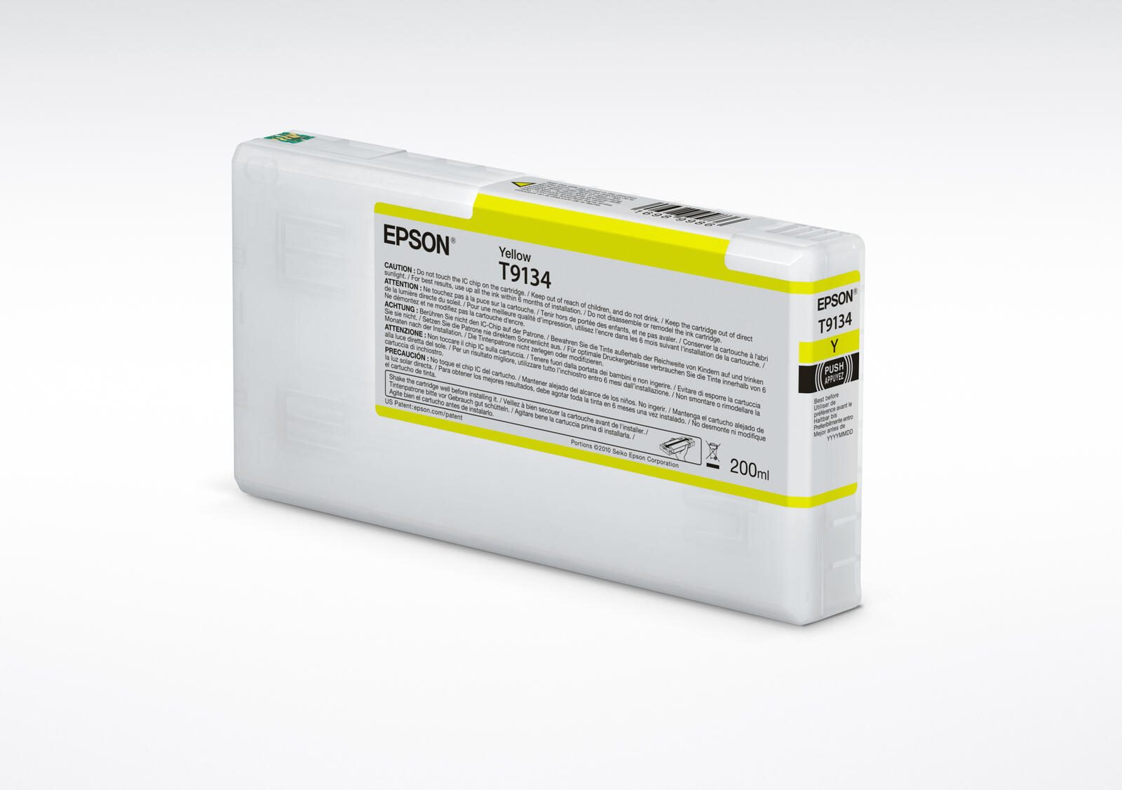 Epson Original T9134 Druckerpatrone gelb 200ml (C13T913400)