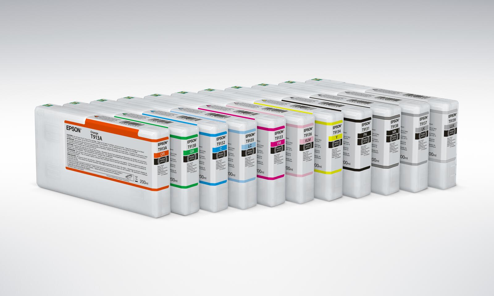 Epson Original T913A Druckerpatrone orange 200ml (C13T913A00)