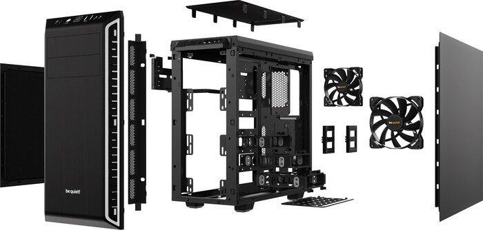 be quiet PC Gehäuse Pure Base 600 ATX silber