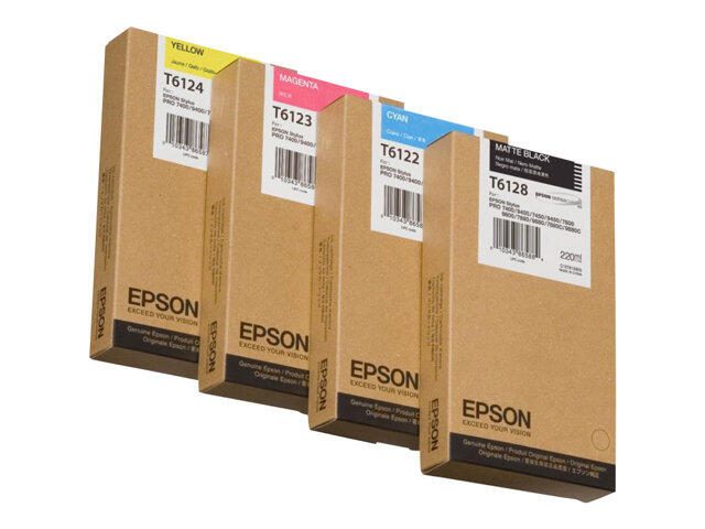 Epson Original T6123 Druckerpatrone magenta 220ml (C13T612300)