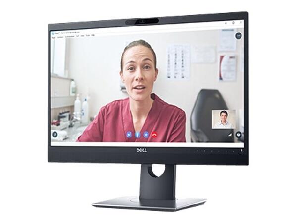 Dell P2418HZ LED-Monitor (23.8') 60.5cm (Videokonferenz Monitor, Full HD, 6ms, HDMI, VGA, DisplayPort, Lau