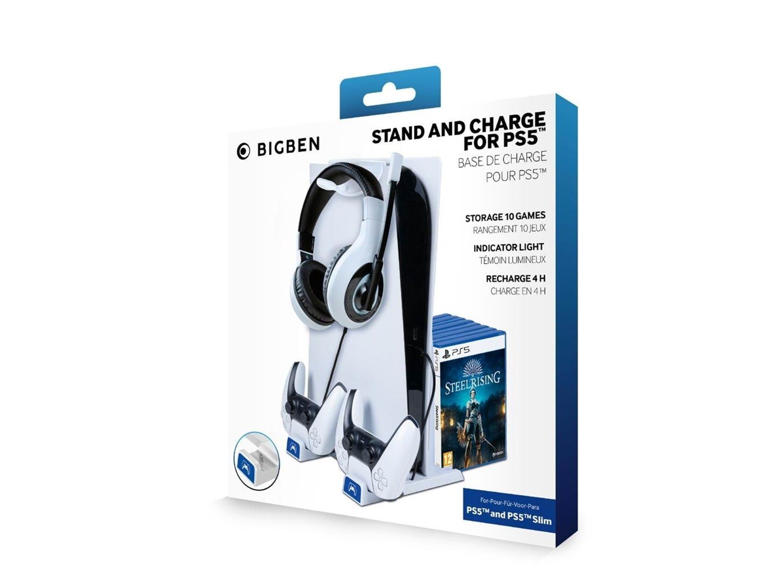 BigBen Interactive Stand and Charge - Miscellaneous - Sony PlayStation 5