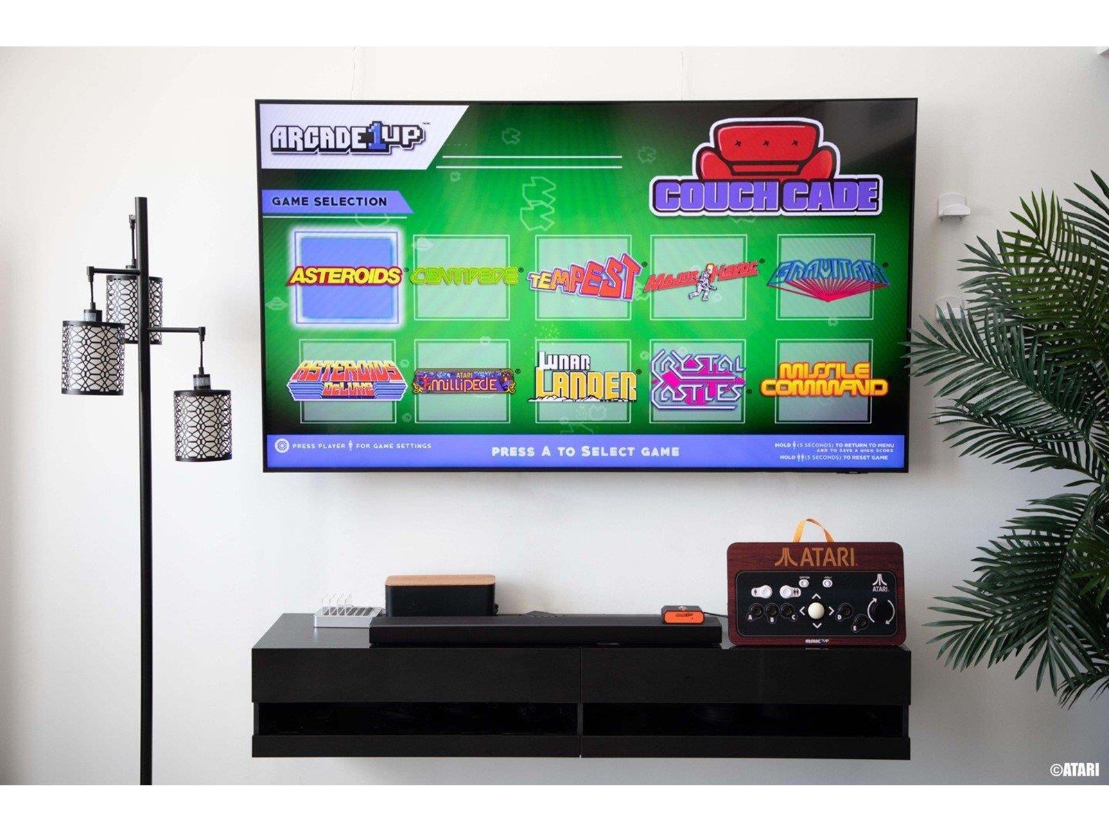 Arcade1Up Atari Couchcade - Cast Arcade Games