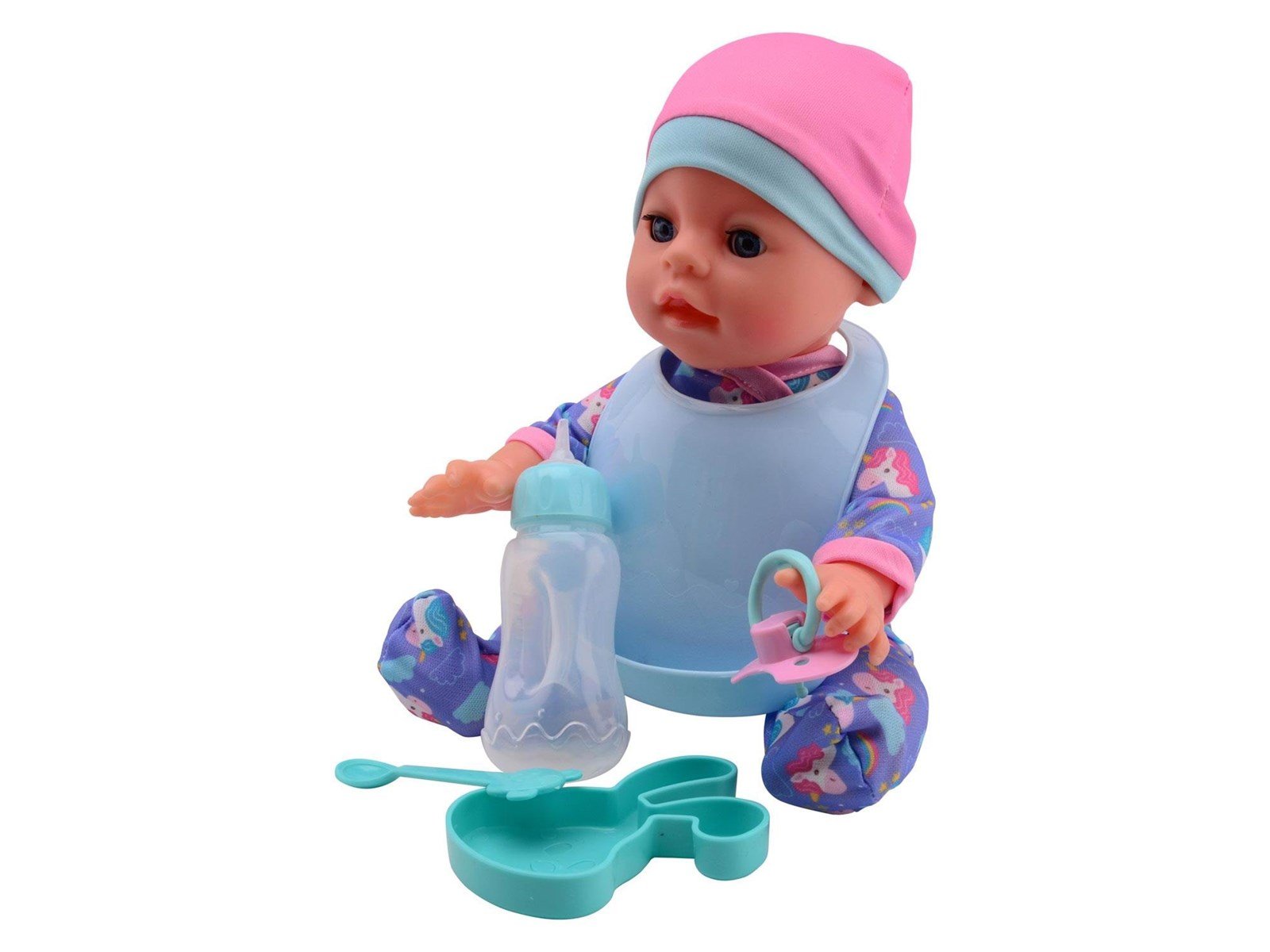 Baby Rose Drink and Pee baby doll 30cm