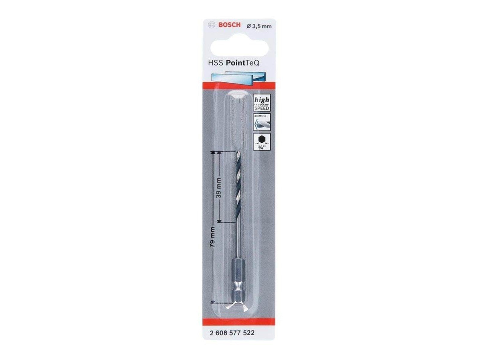 Bosch HSS PointTeQ drill bit - for metal