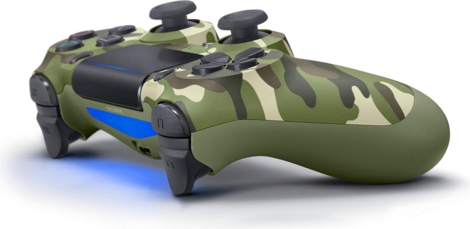 Sony Playstation 4 DualShock Wireless-Controller green-camouflage