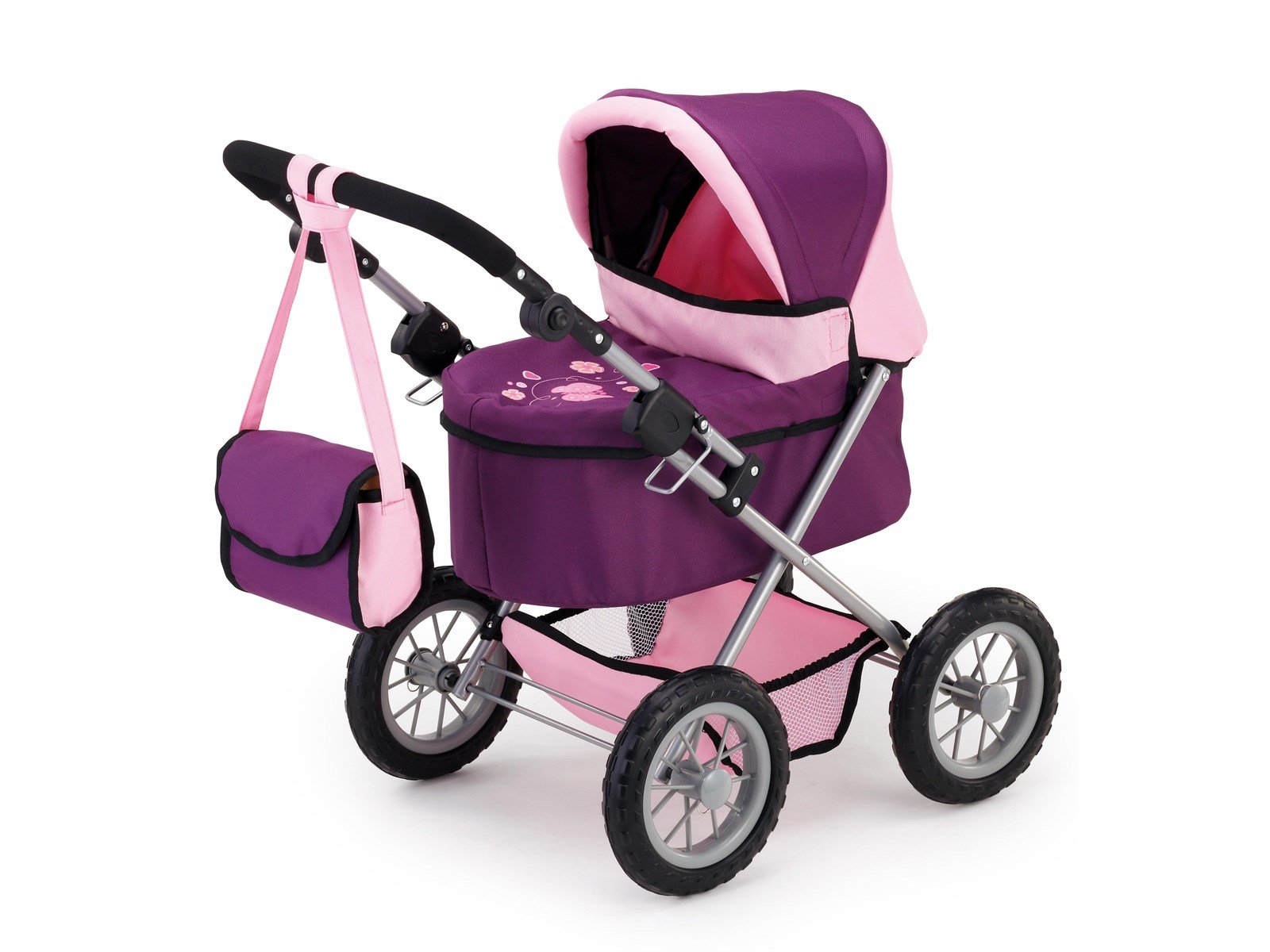 Bayer Design Doll's Pram Trendy - Plum