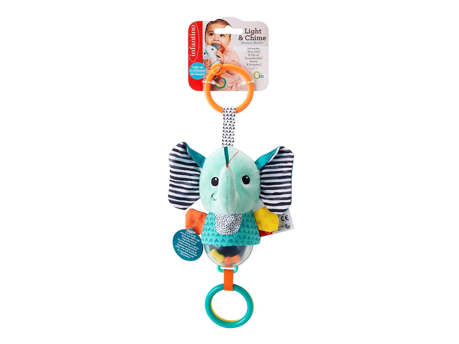 B-Kids Infantino Elephant rattle