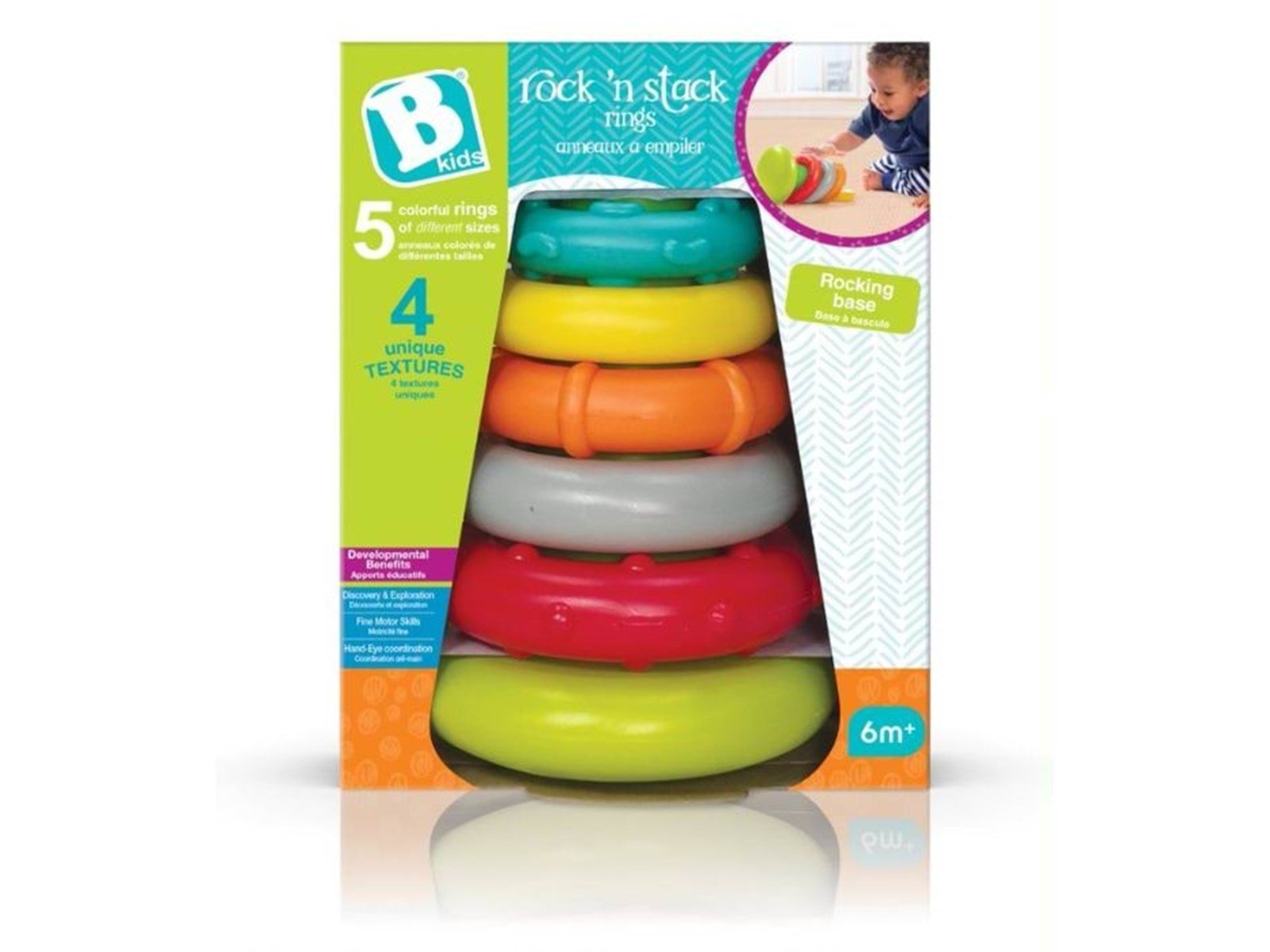 B-Kids Infantino Tumble Pyramid
