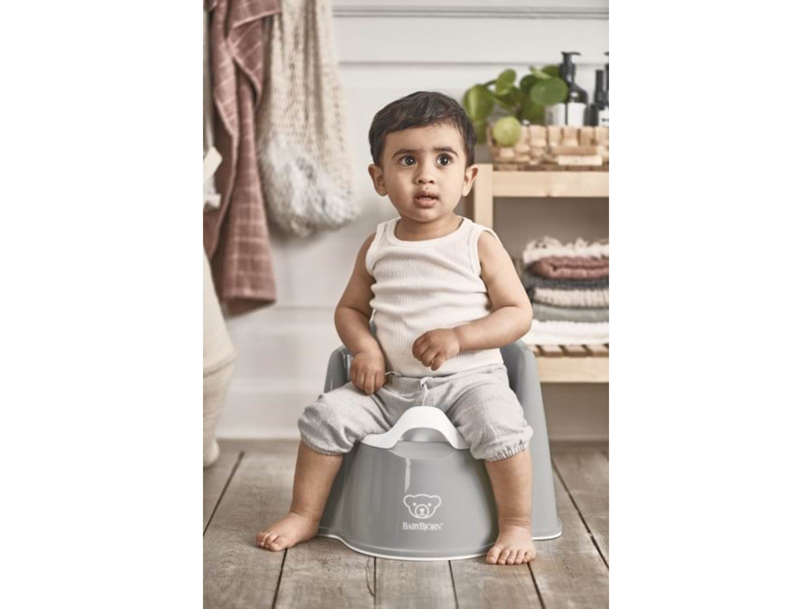 Baby Bjorn Potty Chair gray
