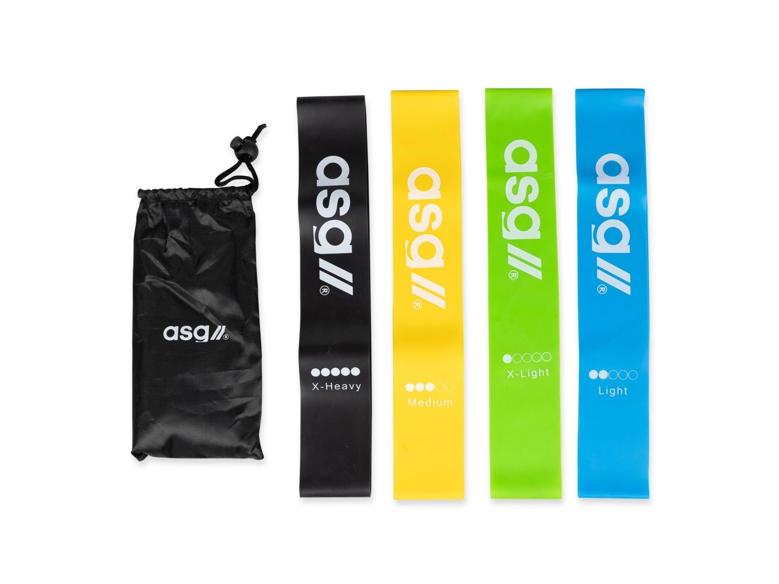 ASG Wide elastic band 4 pack