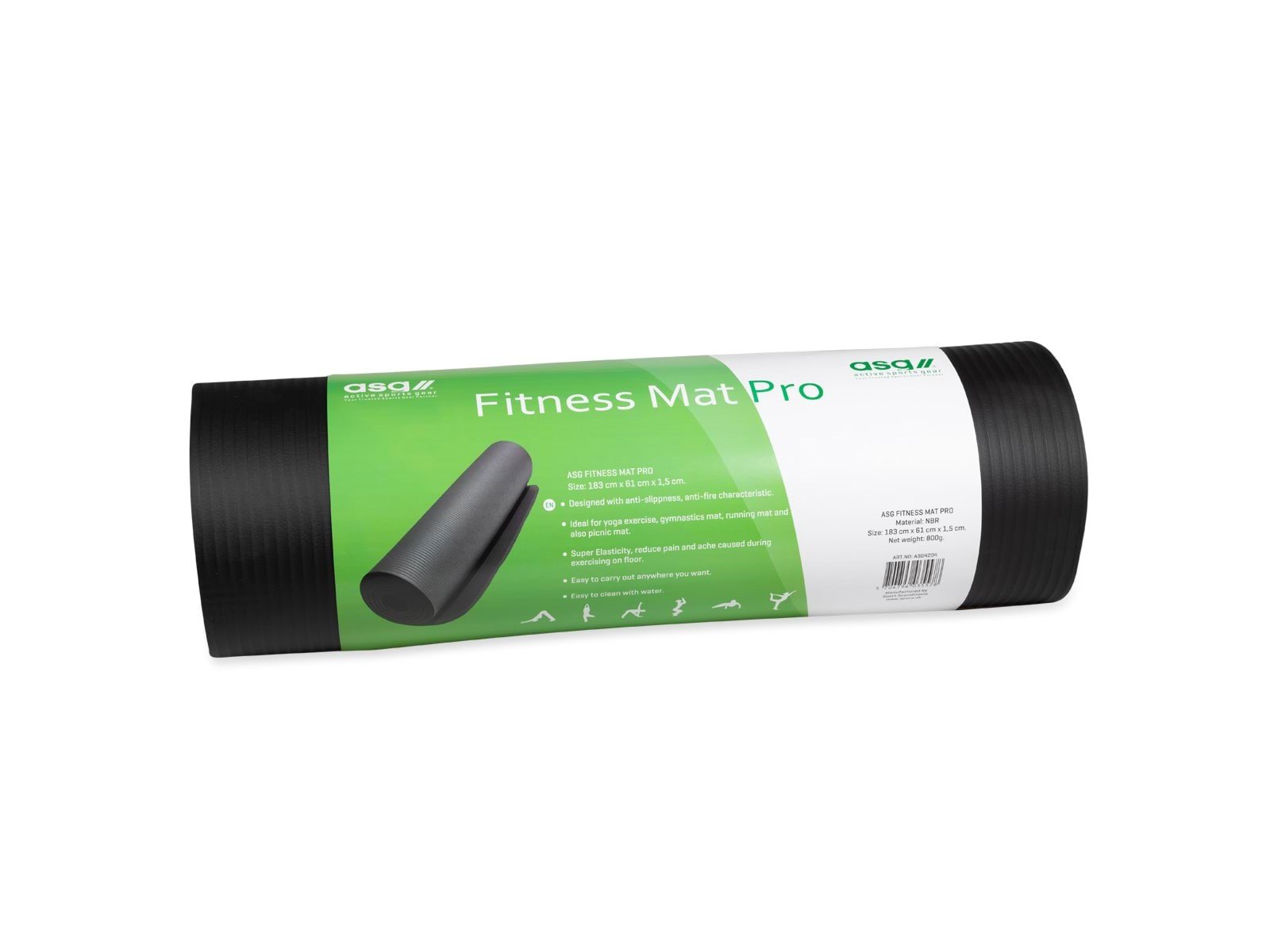 ASG Fitness mat 1.5 cm