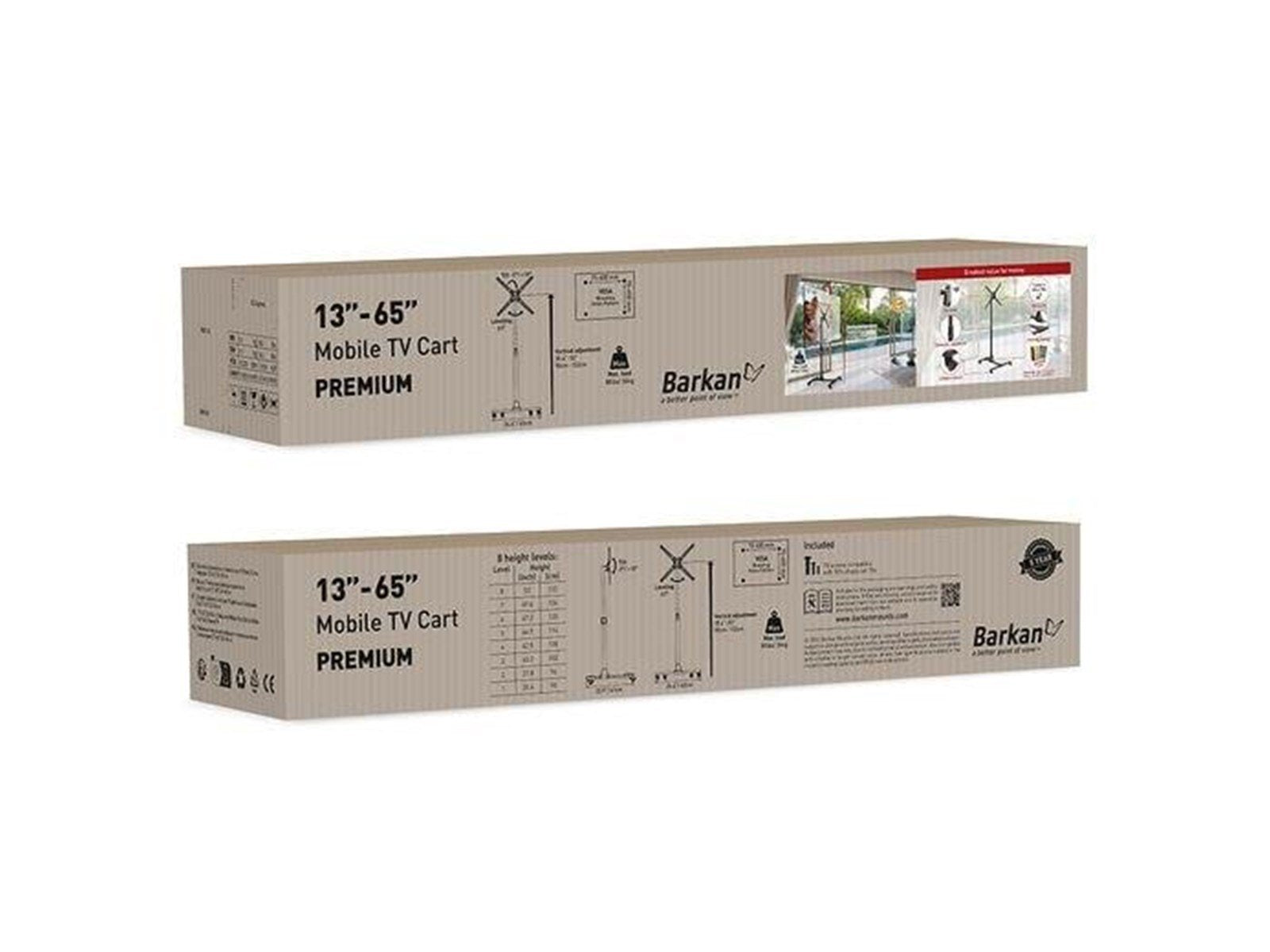 Barkan Mounting Systems SW310H TV mount 36 kg 65