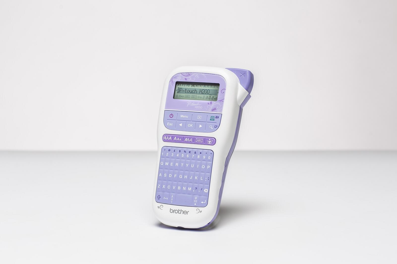 Brother P-touch PT-H200 mobiles Beschriftungsgerät (Thermotransfer, 20 mm/Sekunde, 180dpi, Qwertz)(PTH200ZG1)