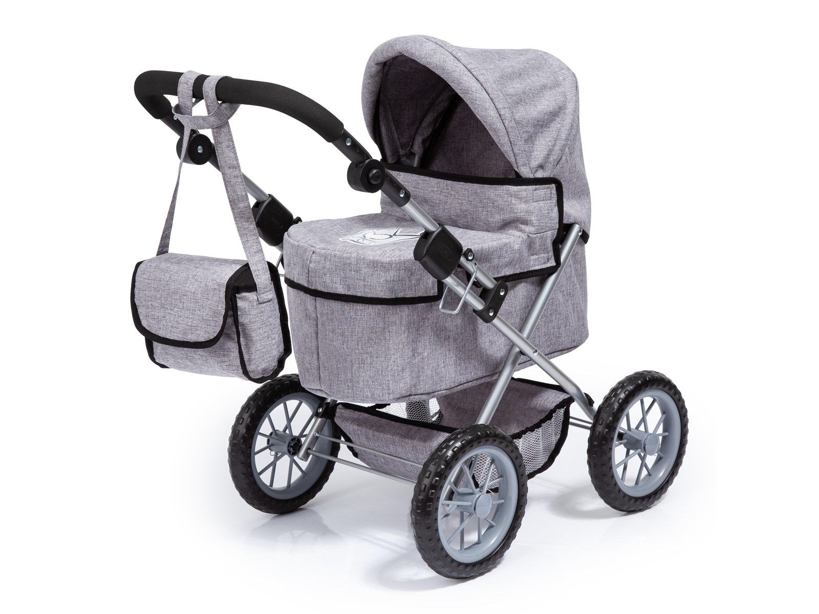 Bayer Design Dolls Pram Trendy - Grey