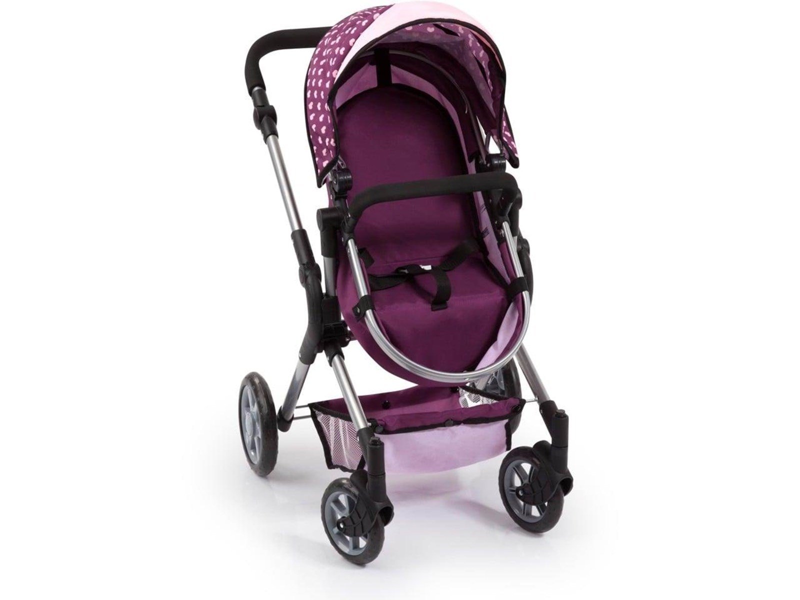 Bayer Design Dolls Pram City Neo - Purple