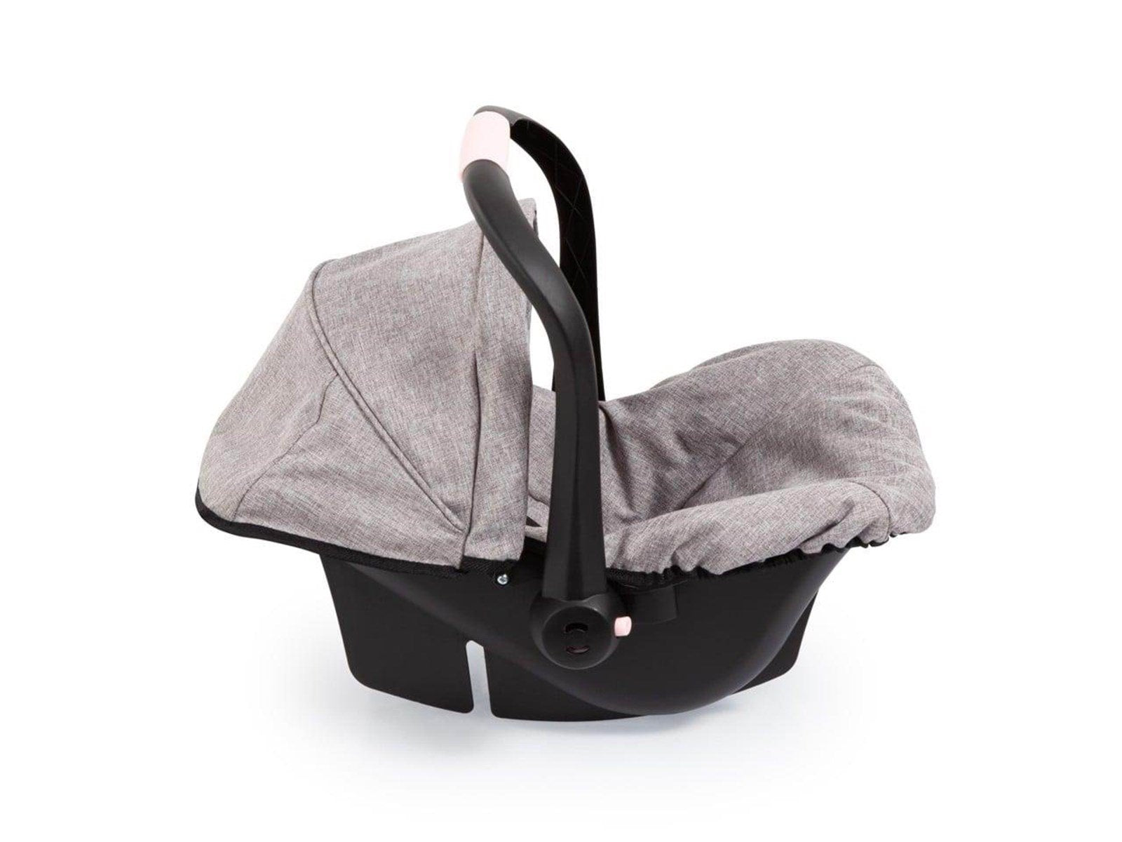 Bayer Design Deluxe Car Seat with Canopy for Dolls - Grey (67910AA)