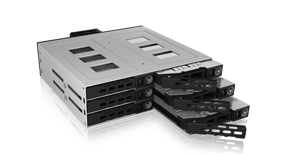 Backplane IcyBox 6x2,5" SATA/SAS HDD/SSD -> 1x 5.25" Schacht