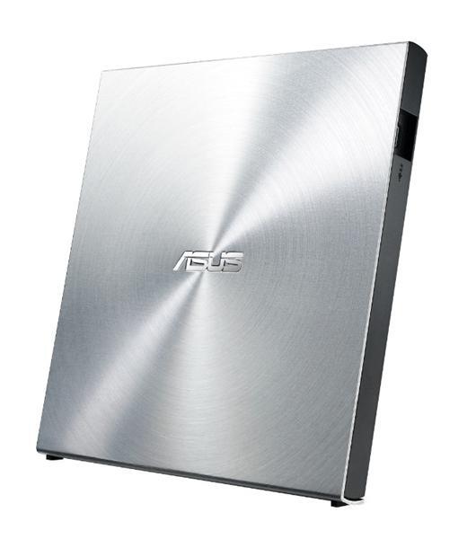 ASUS SDRW-08U5S-U UltraDrive externer Slim DVD Brenner (8x DVD±R, 6x DVD±R DL, 5x DVD-RAM, USB 2.0) (inkl. Brennsoftware