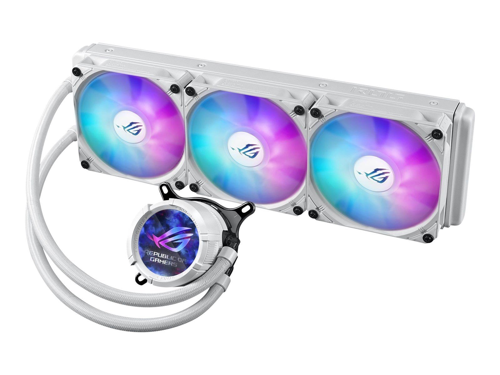 ASUS ROG STRIX LC III 360 ARGB LCD - White - CPU-Wasserkühlung - Max 36 dBA