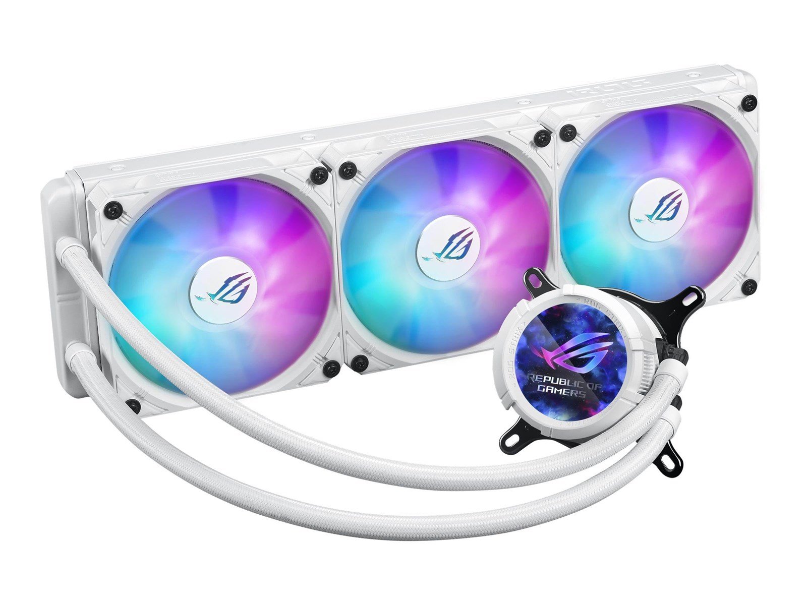 ASUS ROG STRIX LC III 360 ARGB LCD - White - CPU-Wasserkühlung - Max 36 dBA