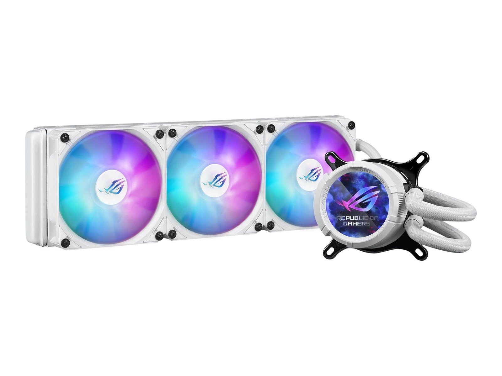 ASUS ROG STRIX LC III 360 ARGB LCD - White - CPU-Wasserkühlung - Max 36 dBA