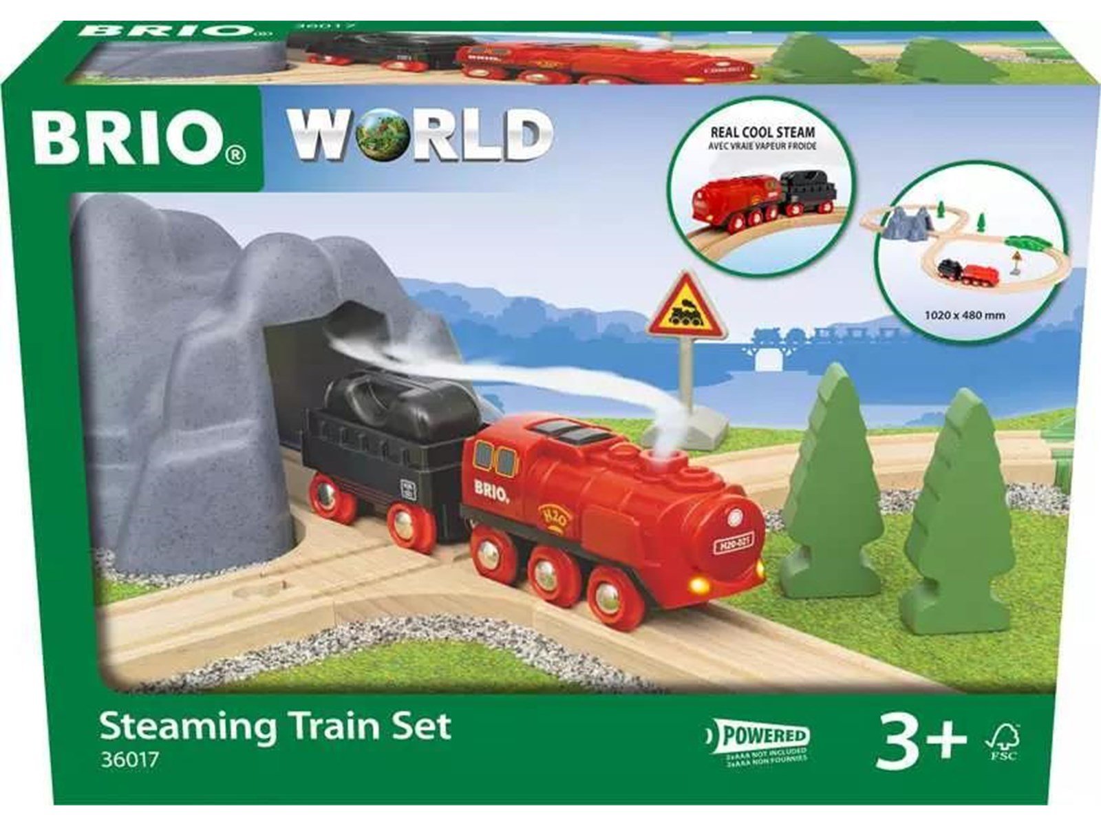 Brio Steaming Train Set