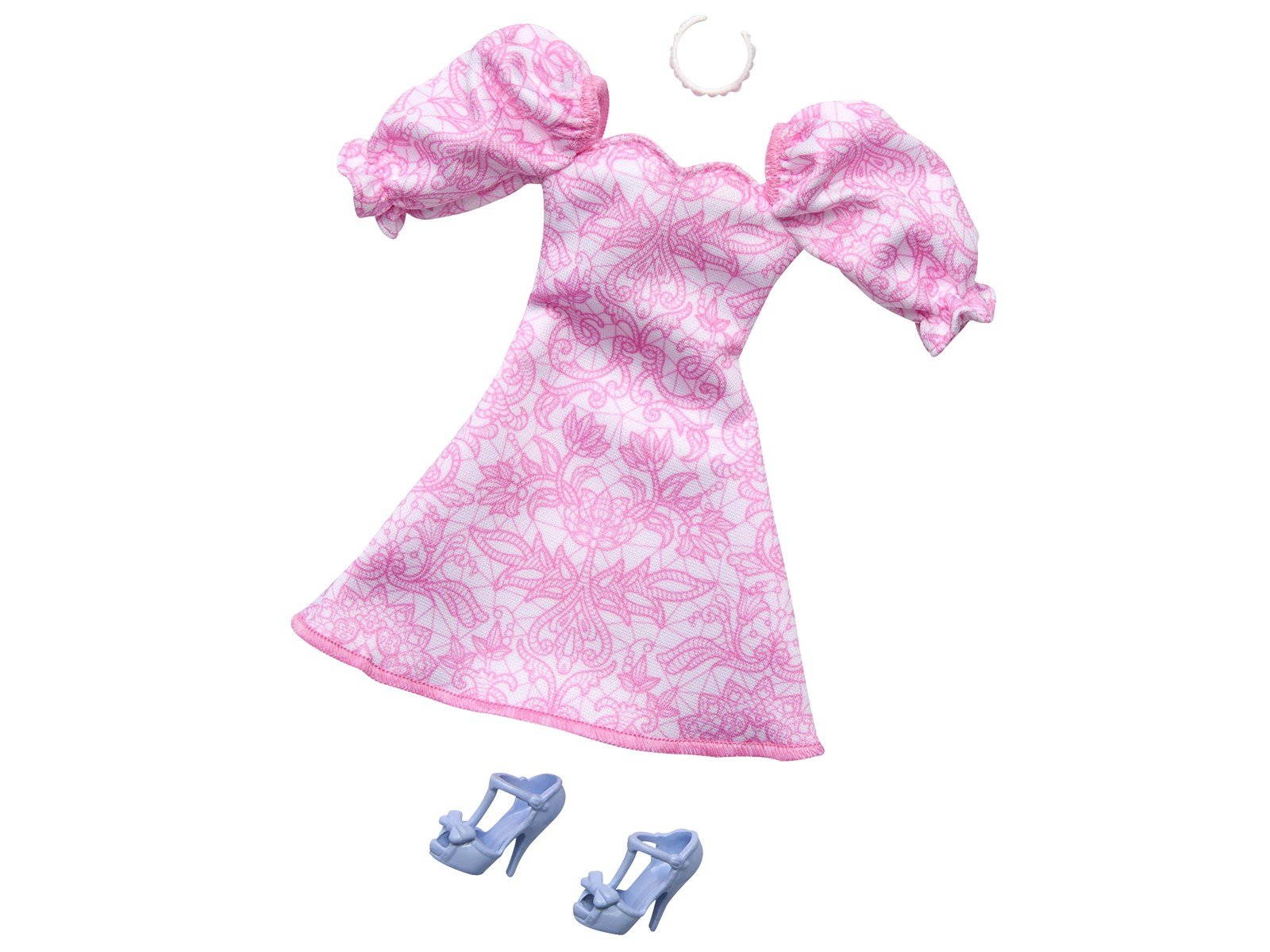 Barbie Fashions Pink Flower Dress