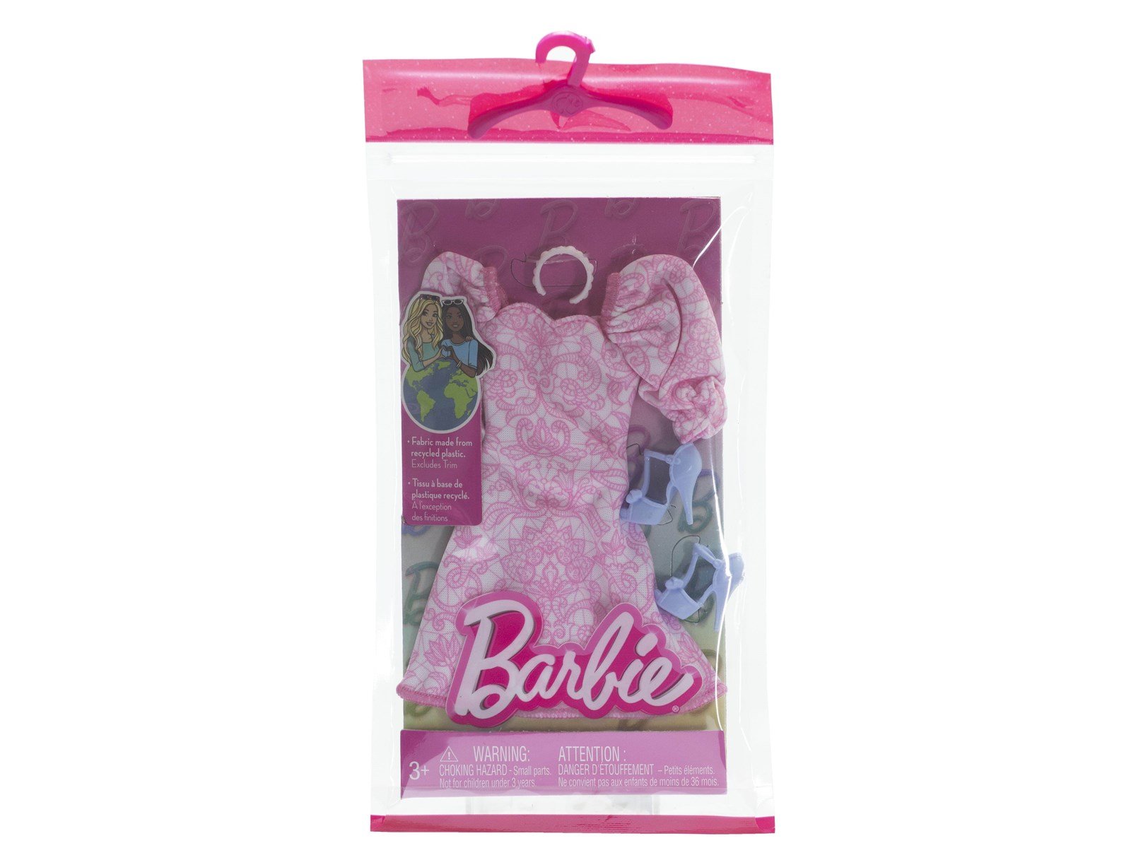 Barbie Fashions Pink Flower Dress