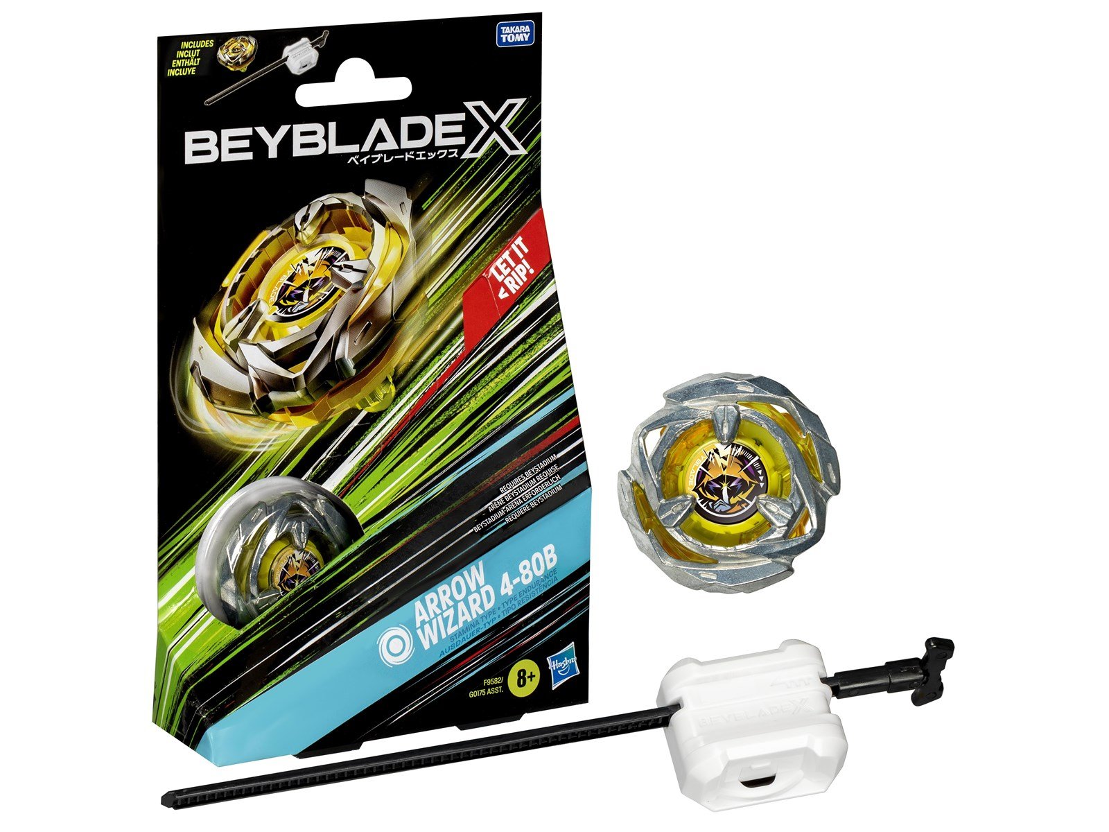 Beyblade X Arrow Wizard 4-80B Starter Pack