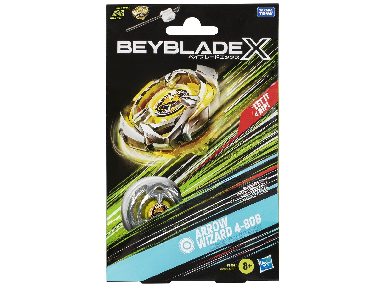 Beyblade X Arrow Wizard 4-80B Starter Pack