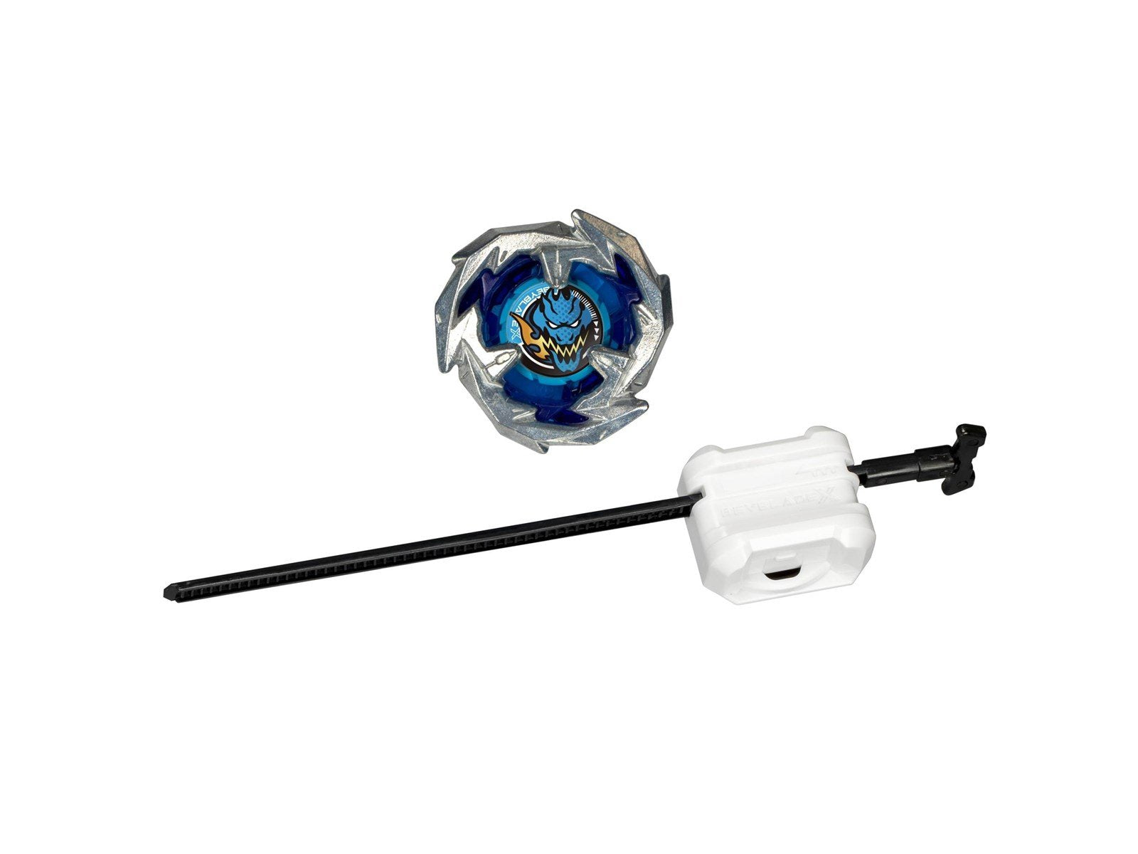 Beyblade X Sword Dran 3-60F Starter Pack Set with Attack Type Top & Launcher Ages 8+