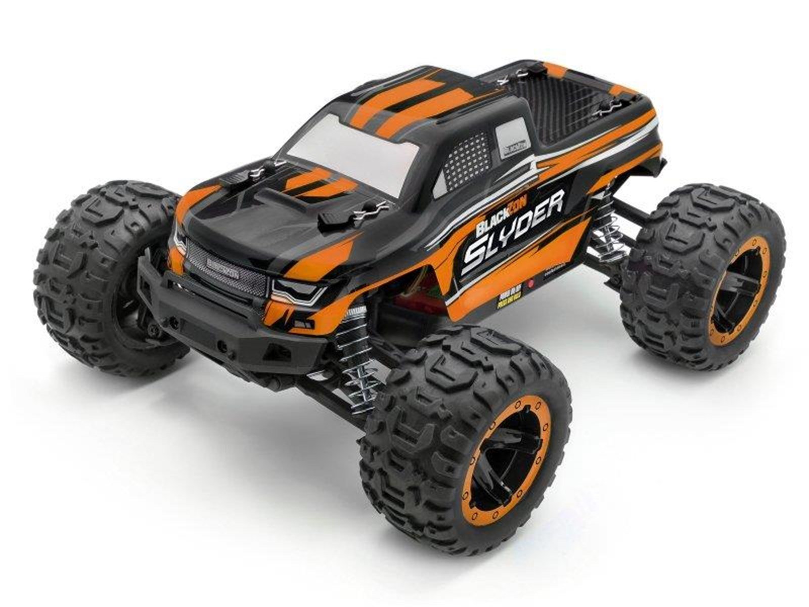 BLACKZON Slyder MT 1/16 4WD Electric Monster Truck - Orange