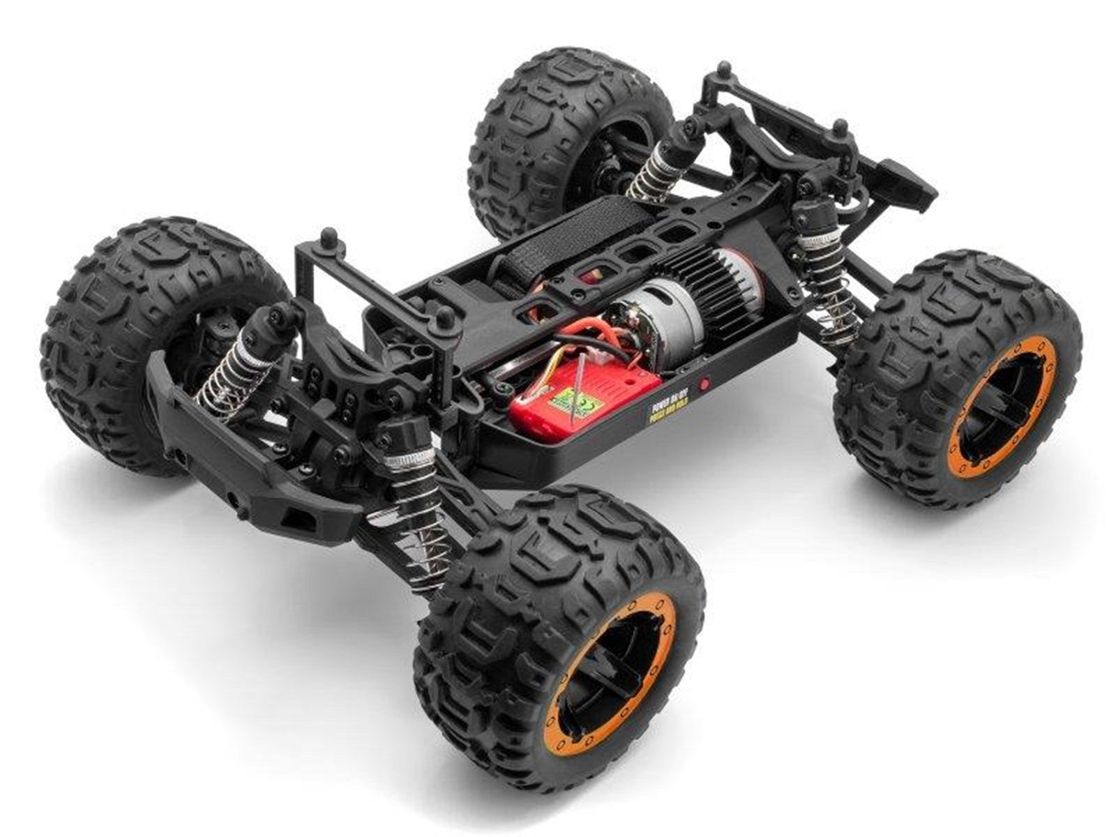 BLACKZON Slyder MT 1/16 4WD Electric Monster Truck - Orange