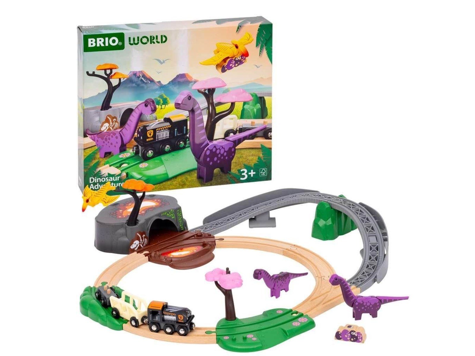 Brio 36094 Dinosaur Adventure Set