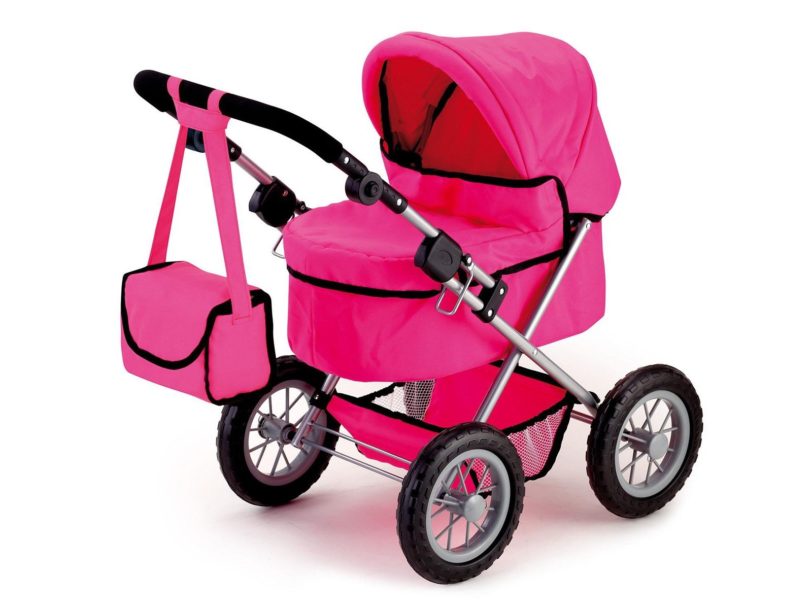 Bayer Design Doll's Pram Trendy - Pink
