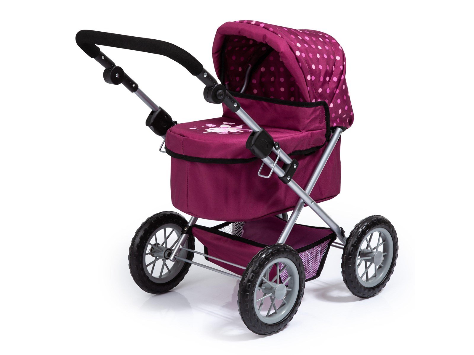 Bayer Design Doll's Pram Trendy - Rose