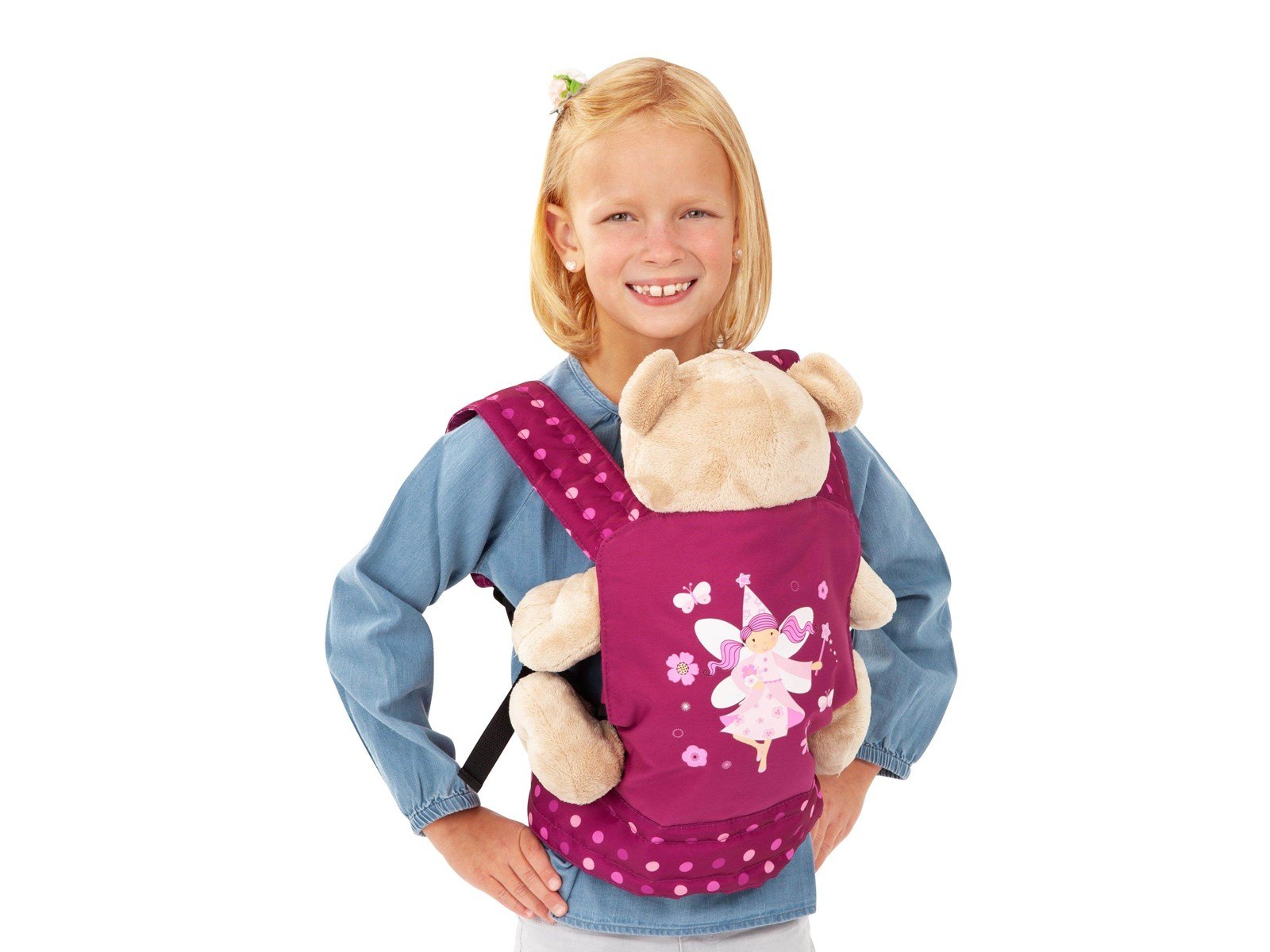 Bayer Design Doll Carrier - Rose Pink (62267AA)