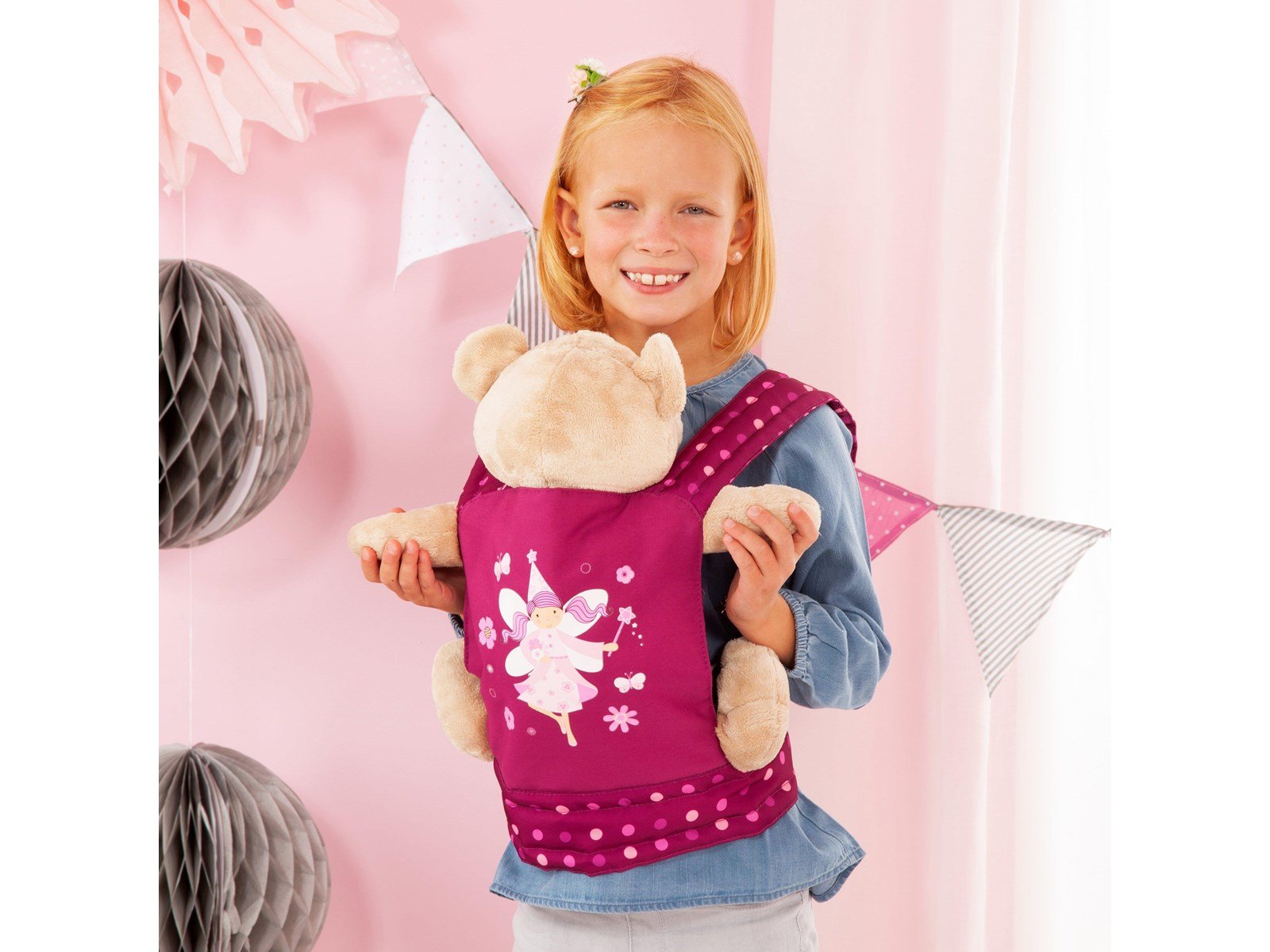 Bayer Design Doll Carrier - Rose Pink (62267AA)