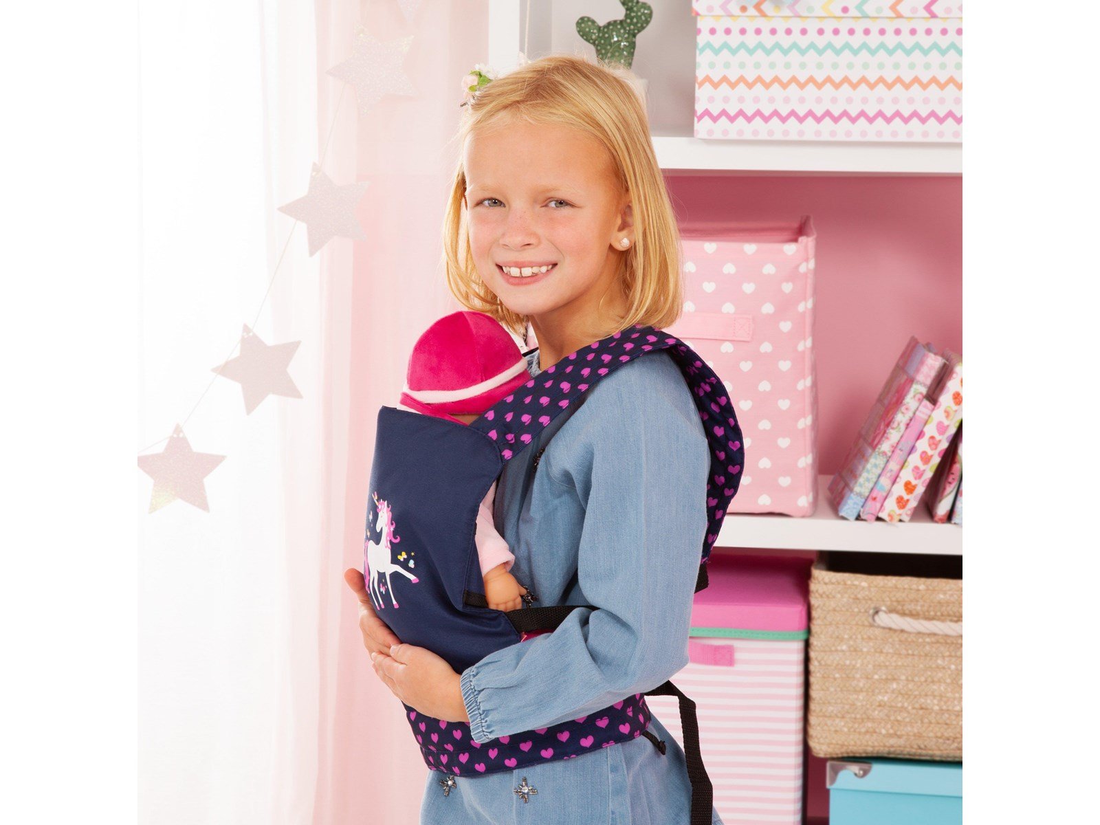 Bayer Design Doll Carrier - Navy (62254AA)