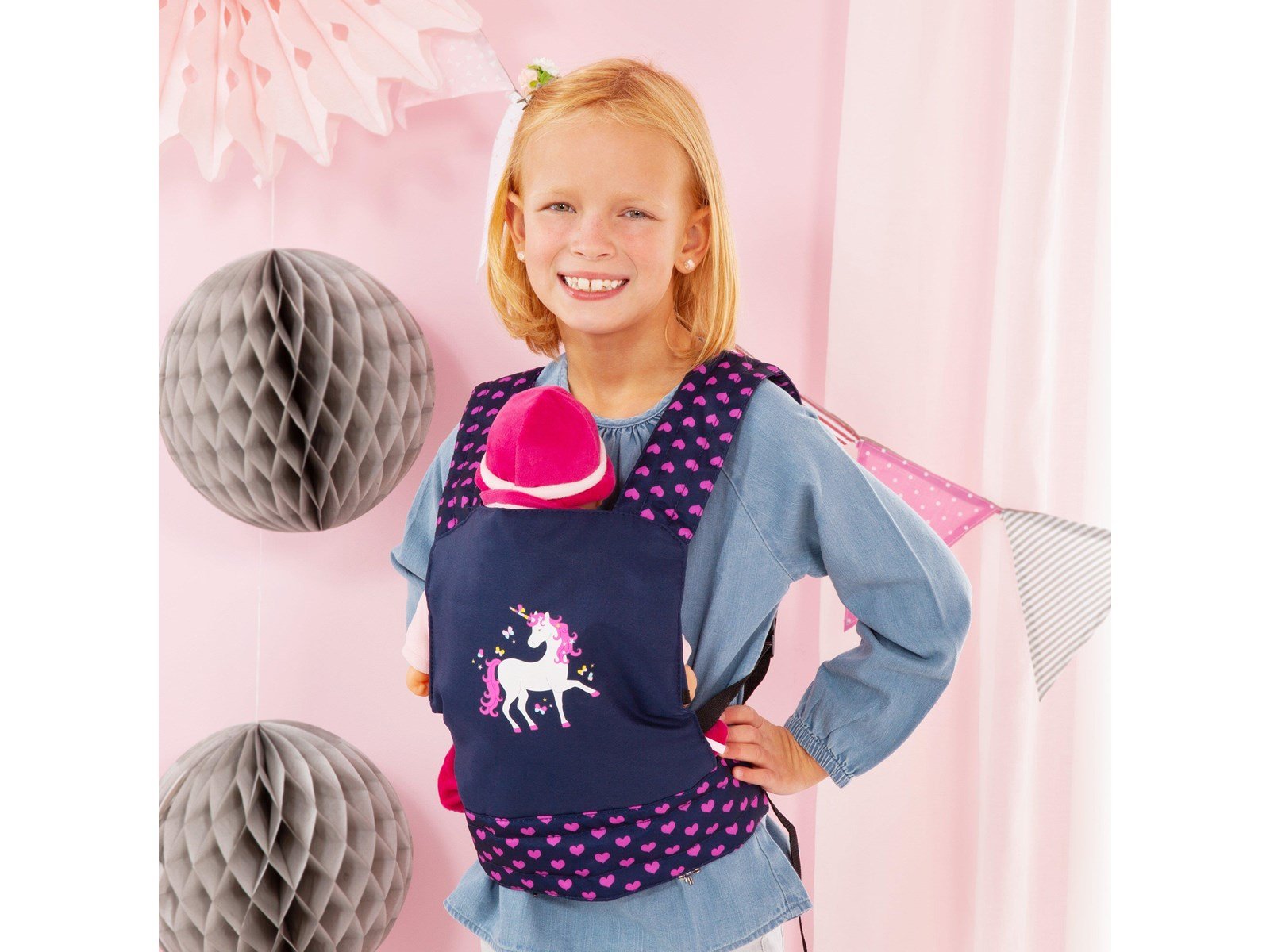 Bayer Design Doll Carrier - Navy (62254AA)