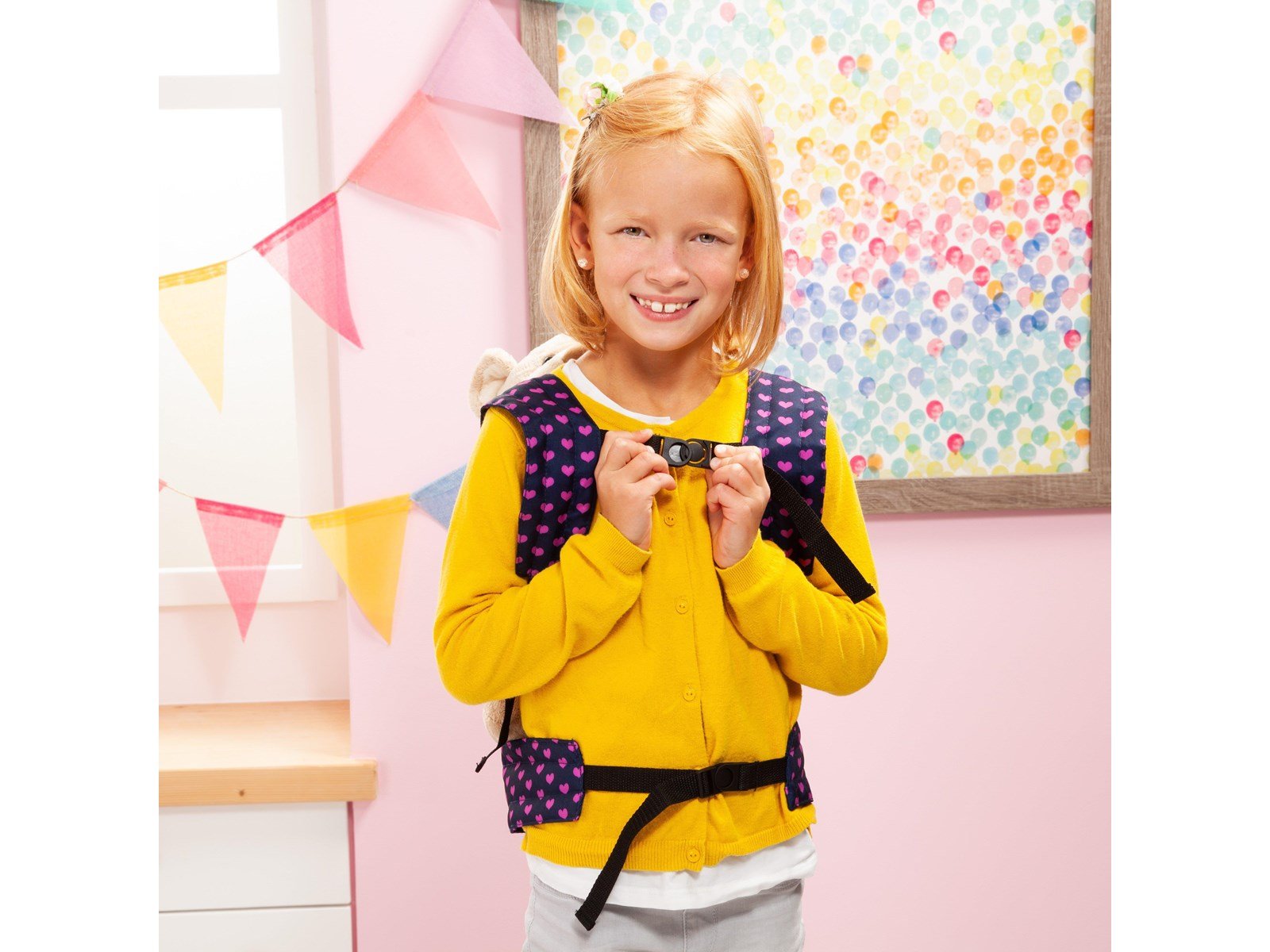 Bayer Design Doll Carrier - Navy (62254AA)