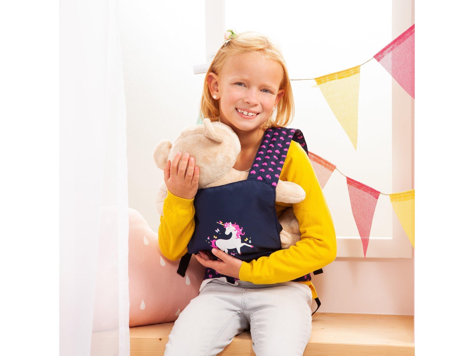 Bayer Design Doll Carrier - Navy (62254AA)