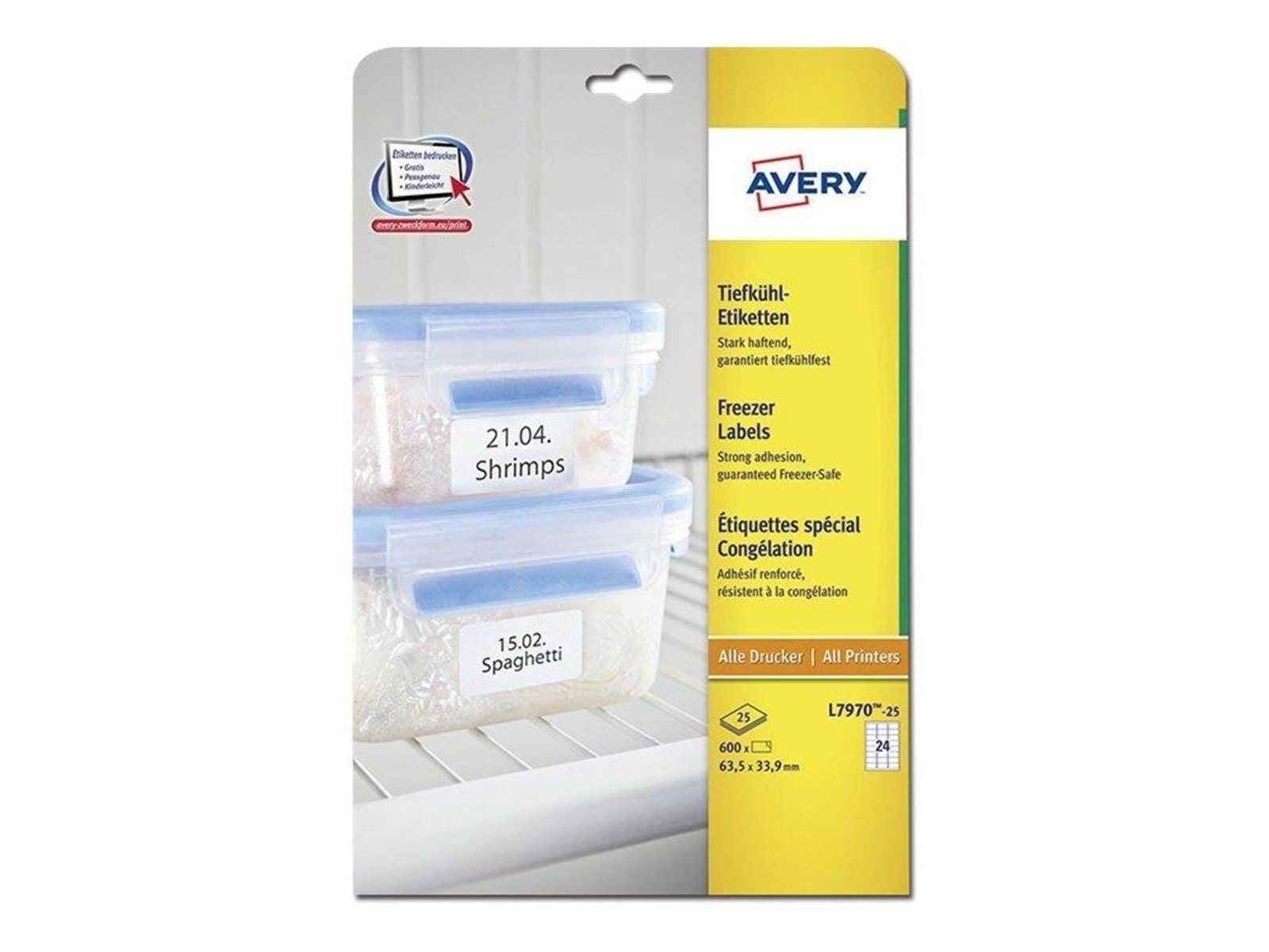 Avery Zweckform L7970-25