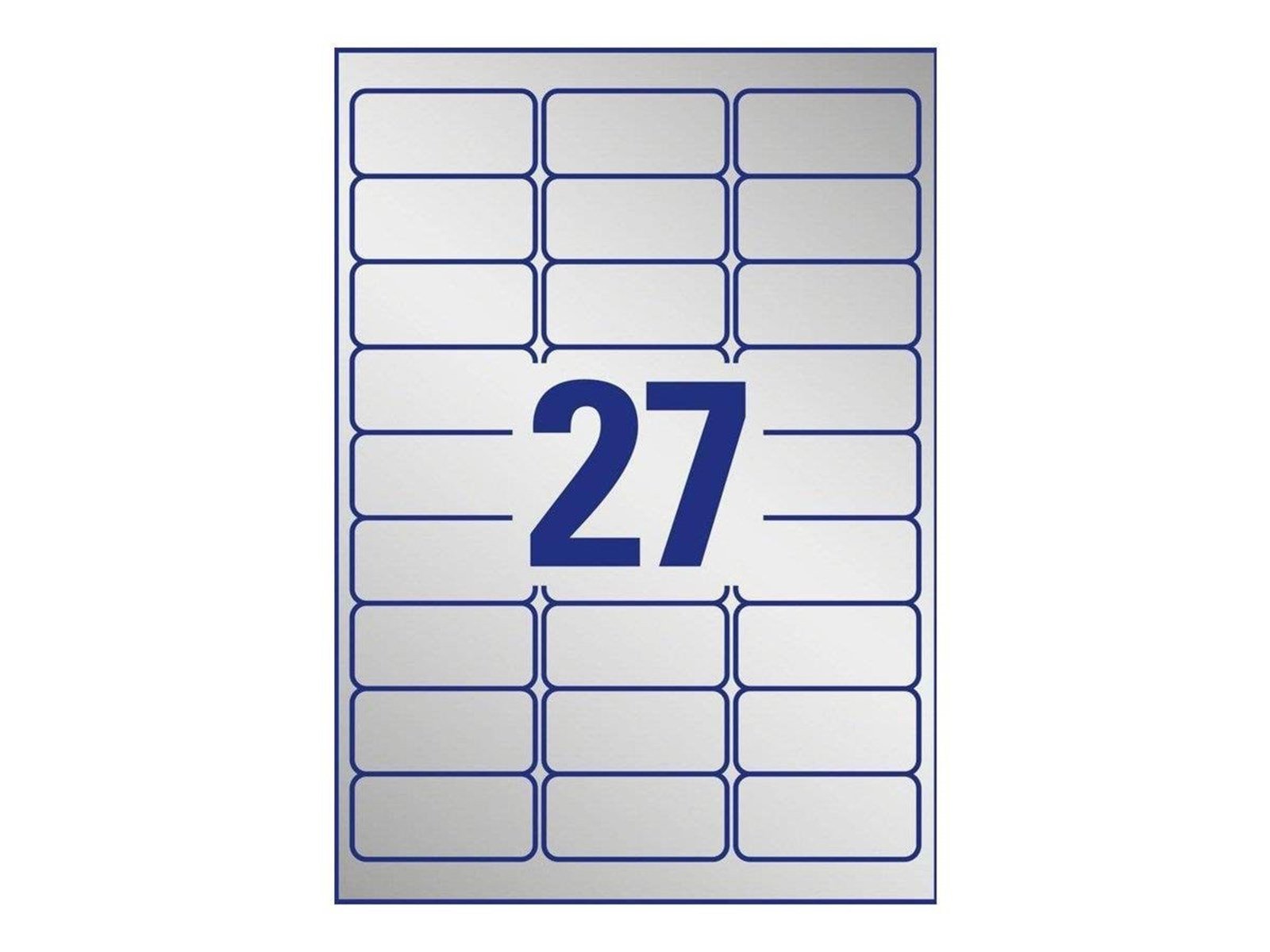 Avery Zweckform Heavy Duty L6011 - labels - matte - 216 label(s) - 63.5 x 29.6 mm - 78 g/m²