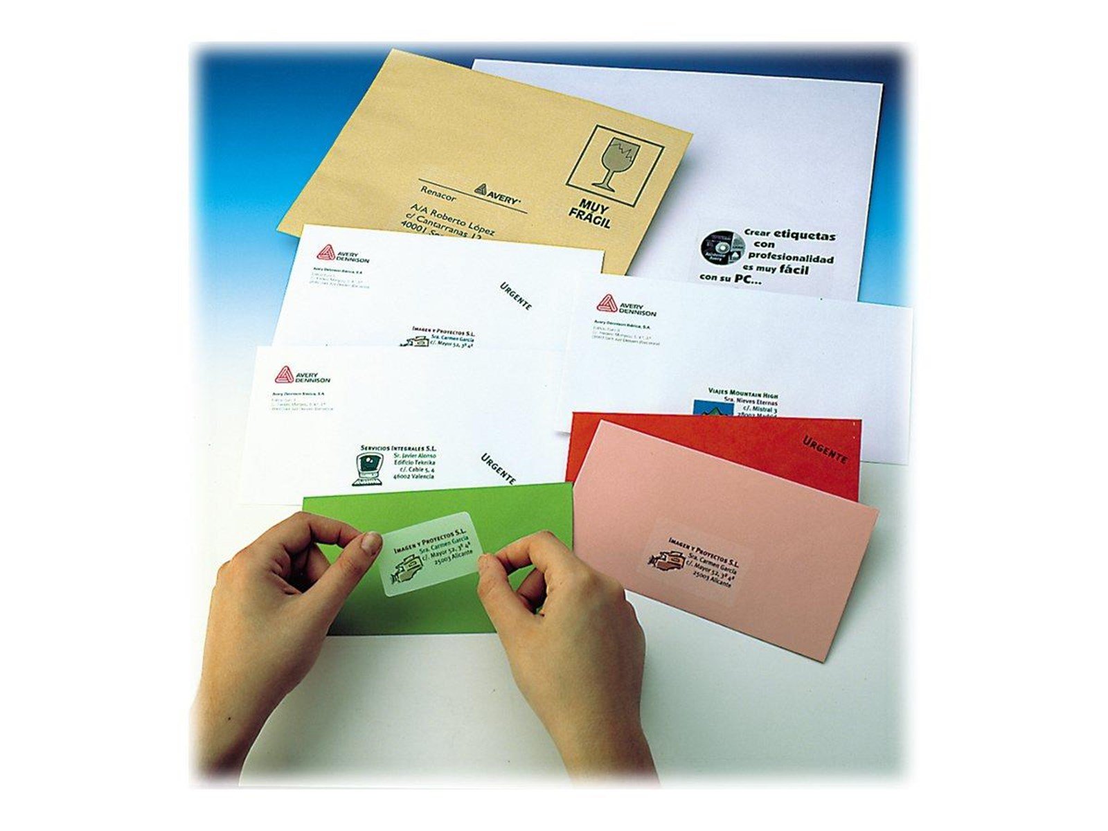 Avery - address labels - 525 label(s) - 63.5 x 38.1 mm