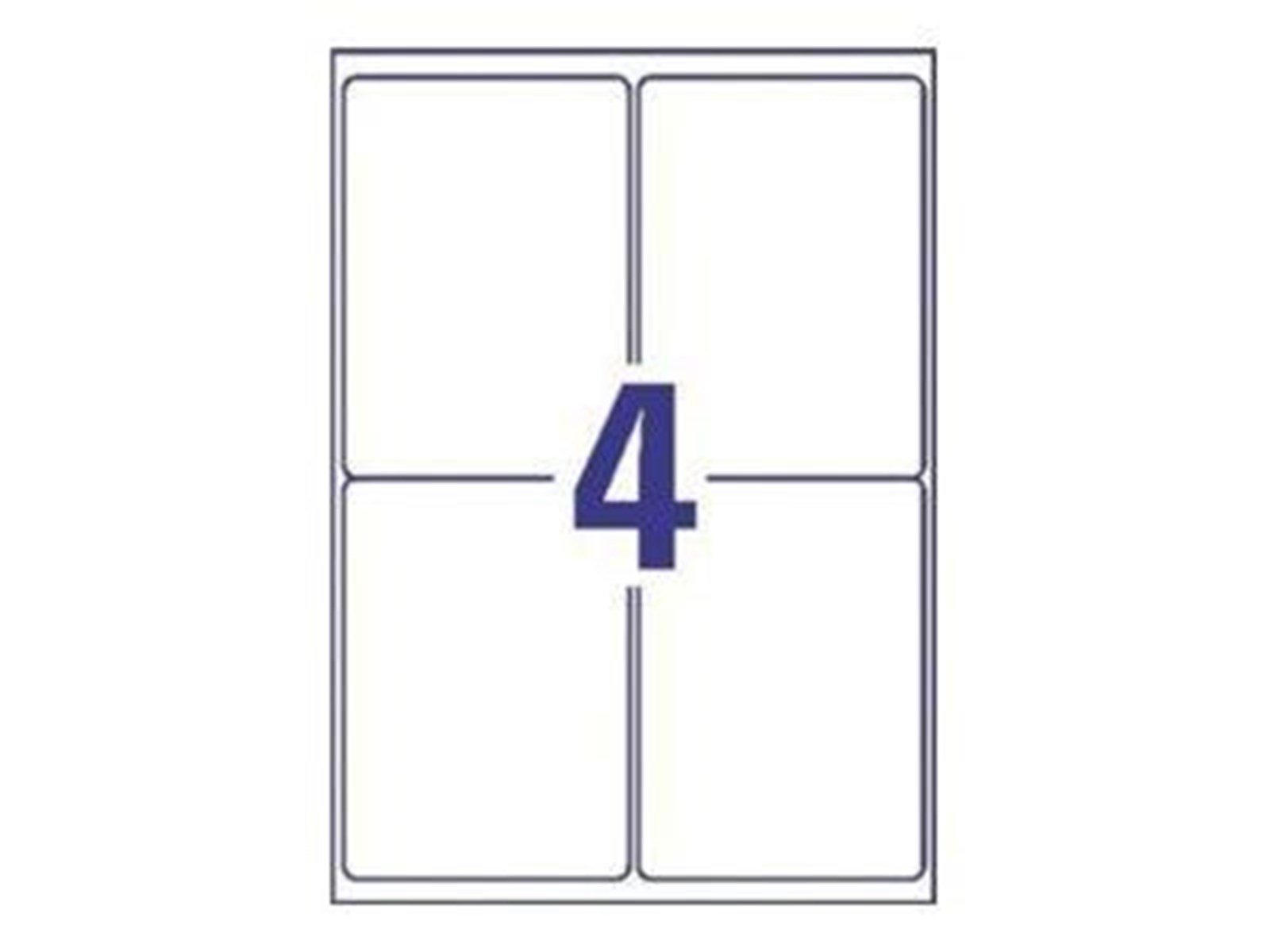 Avery J4774 - labels - 40 pcs. - 99.1 x 139 mm