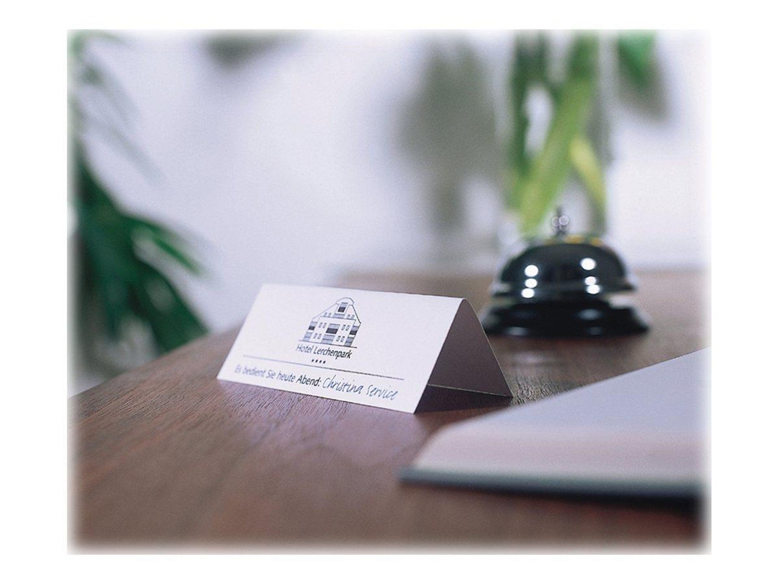 Avery Tent Card C32253 - table cards - 100 pcs. - 40 x 110 mm